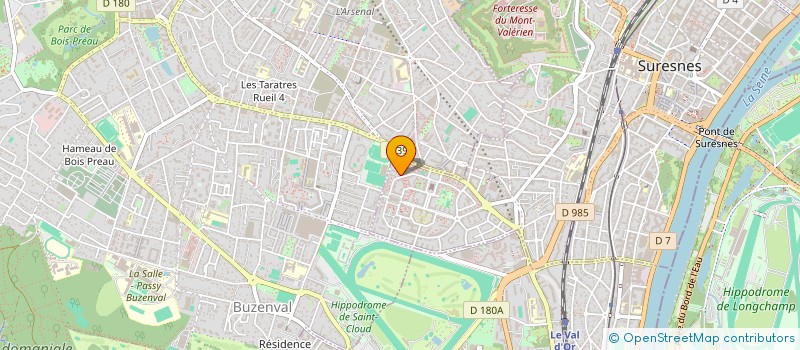 localisation de l'entreprise MADAME ELISE DU FAY DE CHOISINET à SURESNES