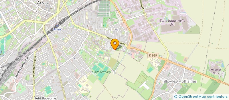 localisation de l'entreprise MADAME ELISE DUBOIS à ARRAS