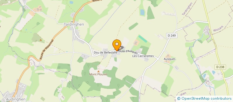 localisation de l'entreprise MADAME ELISE DUBOIS  TARDINGHEN