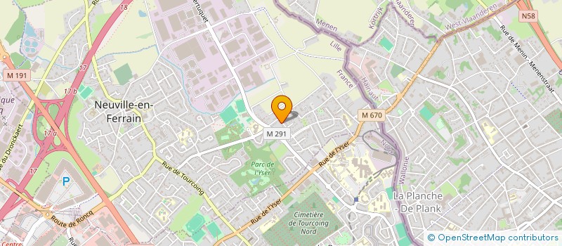 localisation de l'entreprise MADAME ELISE DUBOQUET  NEUVILLE-EN-FERRAIN