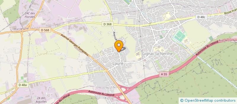 localisation de l'entreprise MADAME ELISE DUCLOS à GIGNAC-LA-NERTHE