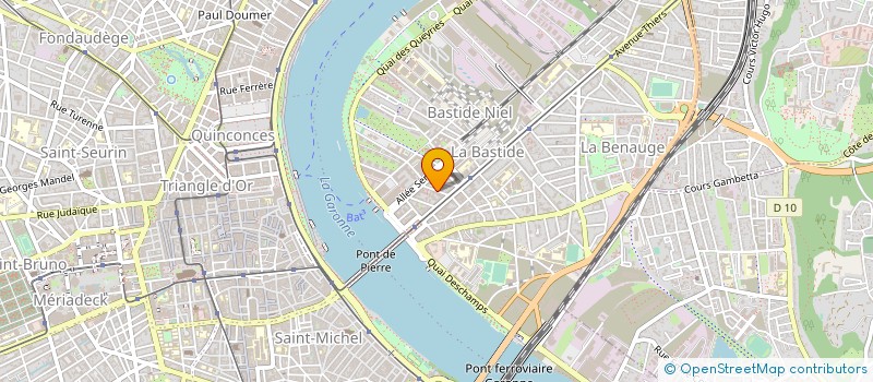 localisation de l'entreprise MADAME ELISE DUHAMEL  BORDEAUX