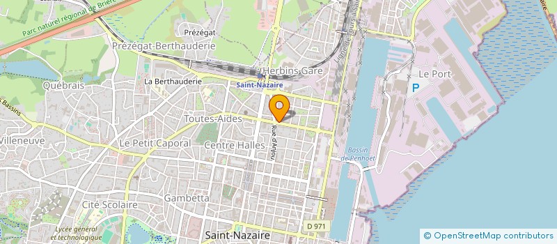 localisation de l'entreprise MADAME ELISE DUPE  SAINT-NAZAIRE