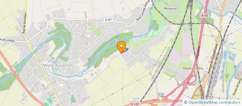localisation de l'entreprise MADAME ELISE DUQUENOIS à MIGNE-AUXANCES