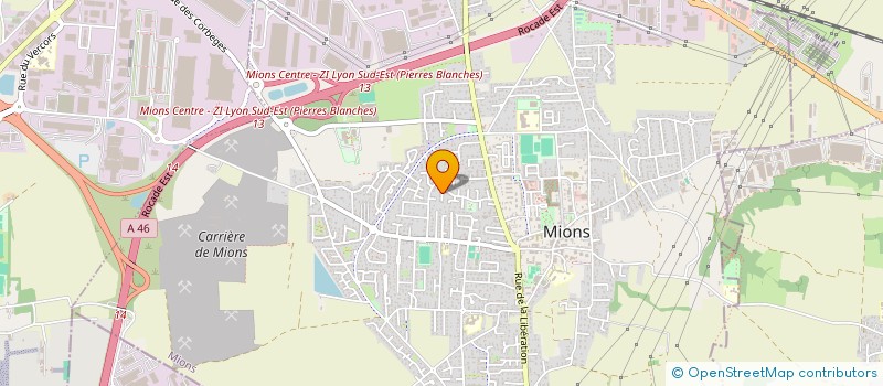 localisation de l'entreprise MADAME ELISE DURAND  MIONS