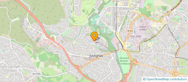 localisation de l'entreprise MADAME ELISE DUTERTRE  JUVIGNAC