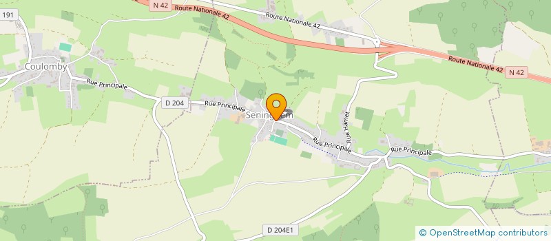 localisation de l'entreprise MADAME ELISE DUVIVIER  SENINGHEM