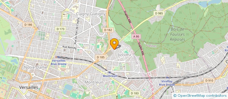 localisation de l'entreprise MADAME ELISE ELISE MARCHICA à VERSAILLES