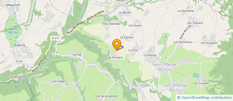 localisation de l'entreprise MADAME ELISE FERRAN  MONTCEL