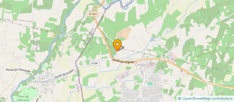 localisation de l'entreprise MADAME ELISE FERRIER  GRILLON