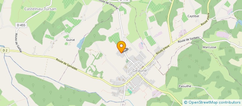 localisation de l'entreprise MADAME ELISE FERRIERE  GEAUNE