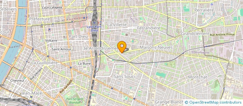 localisation de l'entreprise MADAME ELISE FEUILLARD  LYON