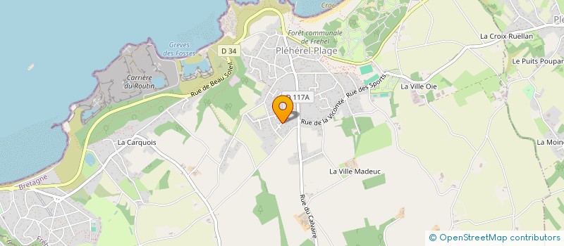 localisation de l'entreprise MADAME ELISE FRETTE  FREHEL