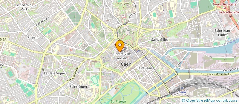 localisation de l'entreprise MADAME ELISE FRIGOUT à CAEN