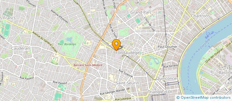localisation de l'entreprise MADAME ELISE GABARD à BORDEAUX