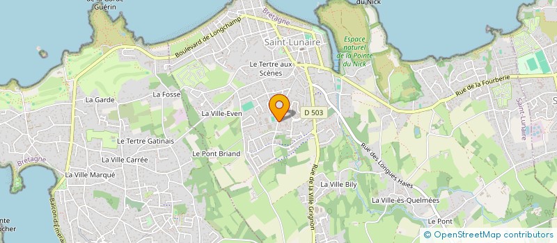 localisation de l'entreprise MADAME ELISE GARRAULT à SAINT-LUNAIRE