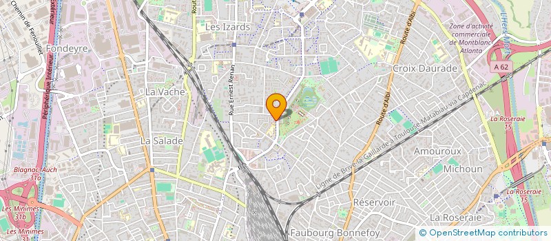 localisation de l'entreprise MADAME ELISE GARREAU  TOULOUSE