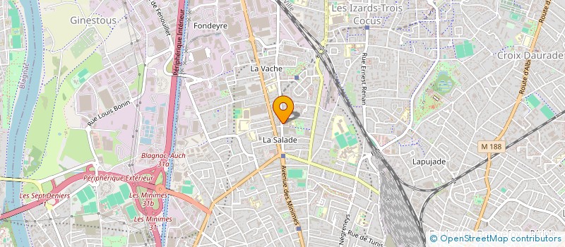 localisation de l'entreprise MADAME ELISE GARRIGUE à TOULOUSE