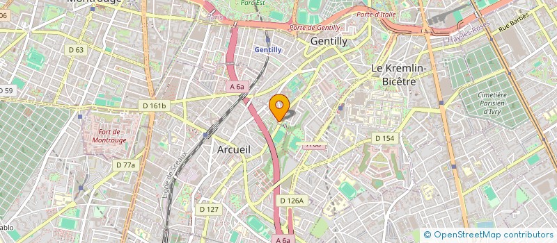 localisation de l'entreprise MADAME ELISE GENTILLEAU  ACHERES