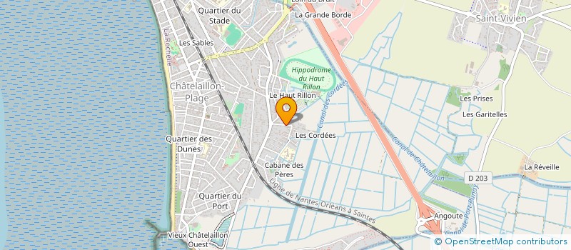 localisation de l'entreprise MADAME ELISE GERARD  CHATELAILLON-PLAGE