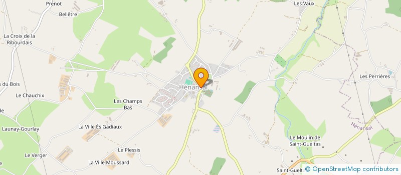 localisation de l'entreprise MADAME ELISE GESBERT  HENANSAL