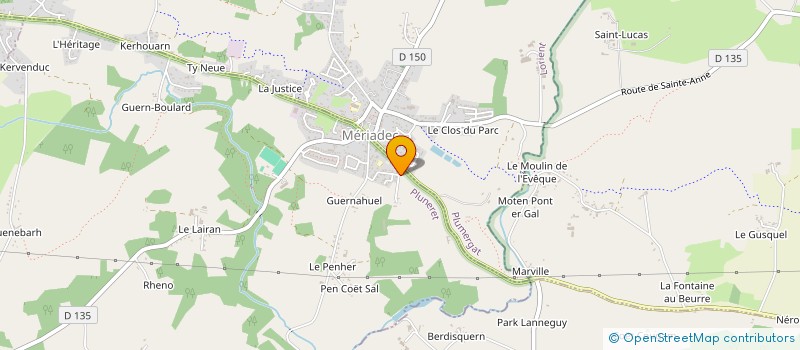 localisation de l'entreprise MADAME ELISE GILLES  PLUNERET