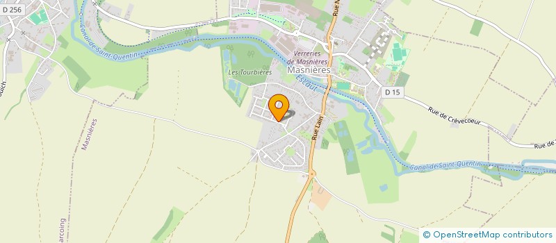 localisation de l'entreprise MADAME ELISE GLACET  MASNIERES