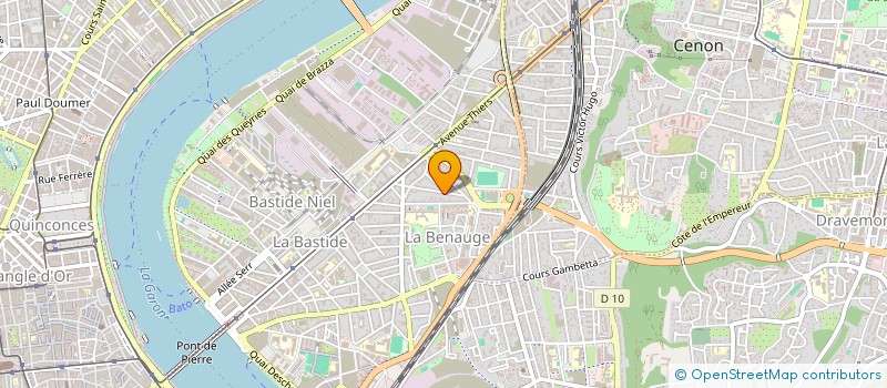 localisation de l'entreprise MADAME ELISE GOHIER  BORDEAUX