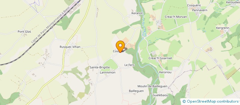 localisation de l'entreprise MADAME ELISE GOLDSTEIN  SAINT-THEGONNEC LOC-EGUINER