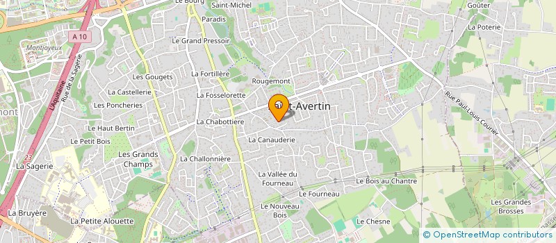 localisation de l'entreprise MADAME ELISE GONDANGE  SAINT-AVERTIN