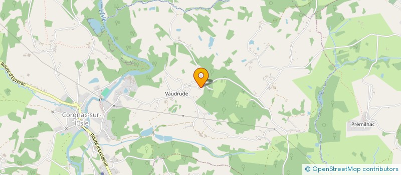 localisation de l'entreprise MADAME ELISE GRANGER  SARRAZAC