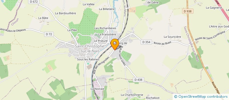 localisation de l'entreprise MADAME ELISE GRAVIOU  SAINT-CHRISTOPHE-SUR-LE-NAIS