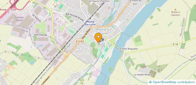 localisation de l'entreprise MADAME ELISE GREFFIER à MEUNG-SUR-LOIRE