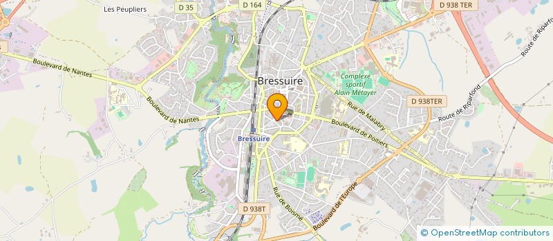 localisation de l'entreprise MADAME ELISE GROLLEAU  BRESSUIRE