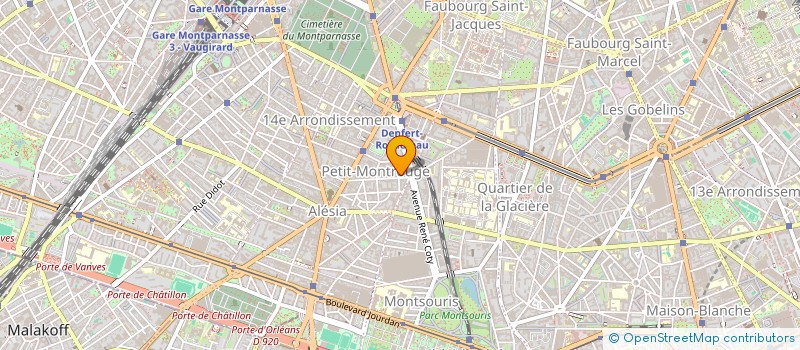 localisation de l'entreprise MADAME ELISE GROS-FERRARY  PARIS