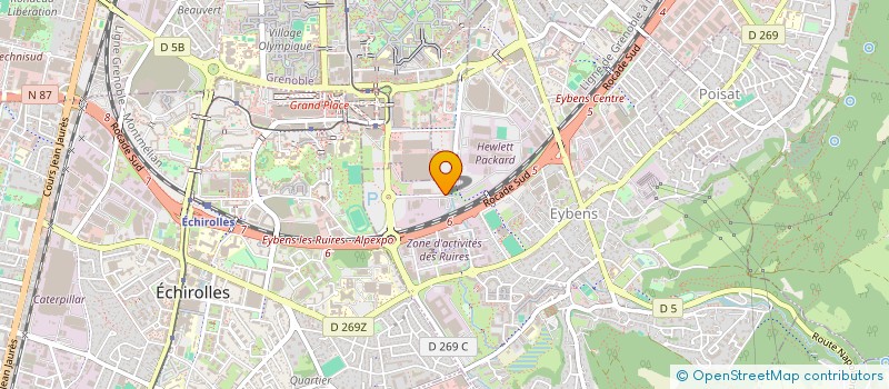 localisation de l'entreprise MADAME ELISE GUERDENER  EYBENS