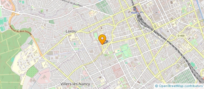 localisation de l'entreprise MADAME ELISE GUERIN  PONT-A-MOUSSON