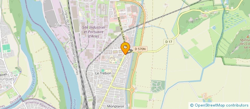 localisation de l'entreprise MADAME ELISE GUILBAUD  ARLES