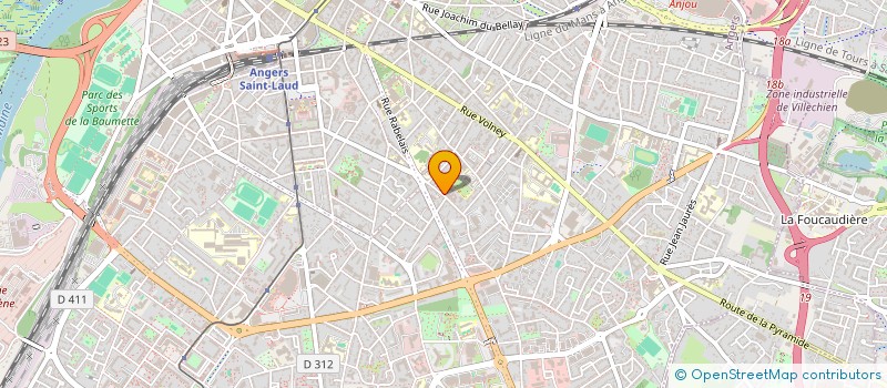 localisation de l'entreprise MADAME ELISE GUINEHEUX à ANGERS