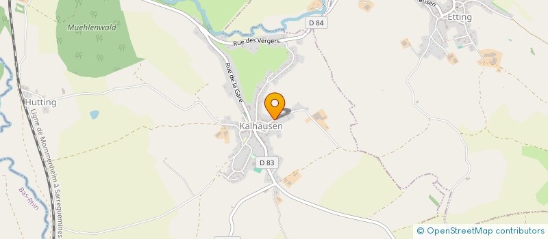 localisation de l'entreprise MADAME ELISE GUSTIN  SCHMITTVILLER