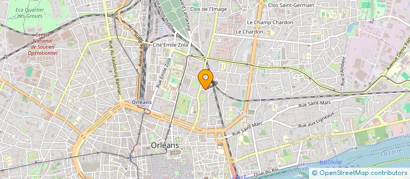 localisation de l'entreprise MADAME ELISE HAMEL à ORLEANS