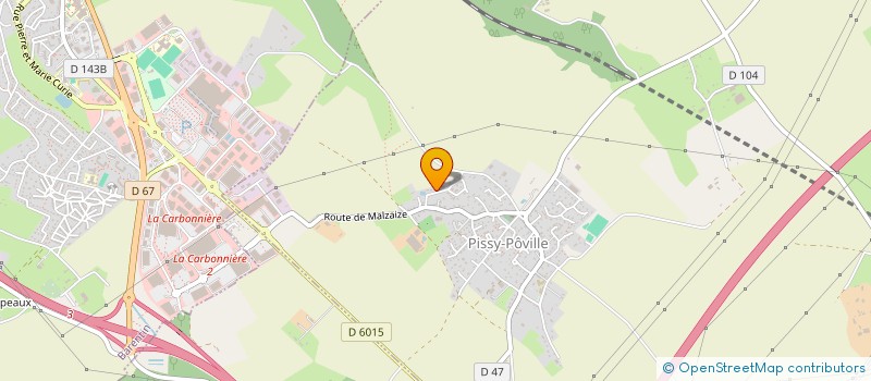 localisation de l'entreprise MADAME ELISE HARDY  PISSY-POVILLE