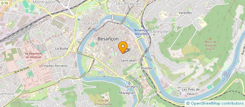 localisation de l'entreprise MADAME ELISE HAVET à BESANCON