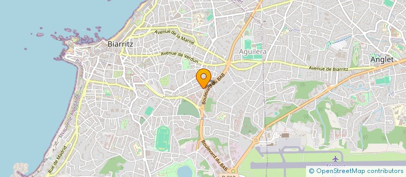 localisation de l'entreprise MADAME ELISE HELENE THERESE LABORDE à BIARRITZ
