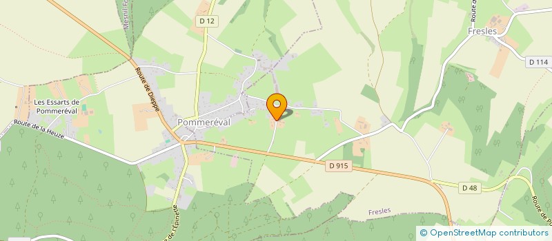 localisation de l'entreprise MADAME ELISE HENRI  FRESLES