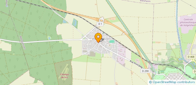 localisation de l'entreprise MADAME ELISE HERBAUT  WOLFGANTZEN