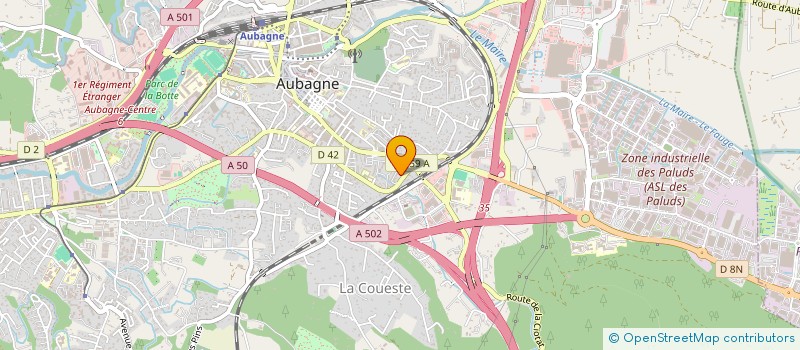 localisation de l'entreprise MADAME ELISE HERCKEL à AUBAGNE