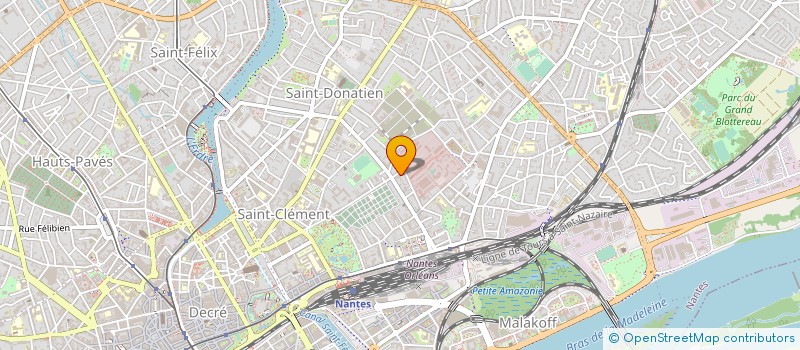 localisation de l'entreprise MADAME ELISE HEYBERGER à NANTES