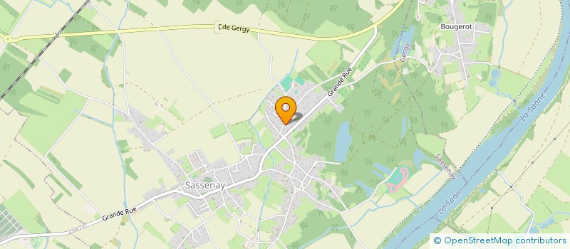 localisation de l'entreprise MADAME ELISE HOARAU  SASSENAY