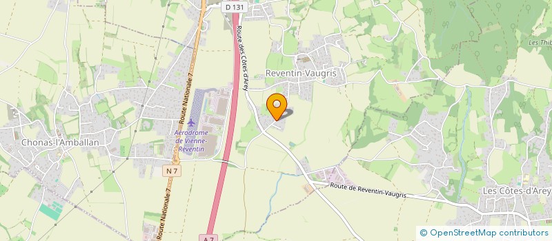 localisation de l'entreprise MADAME ELISE HORNEBECK  REVENTIN-VAUGRIS